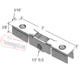 C.R. Laurence CRL Steel Showcase Track Roller | DV147S