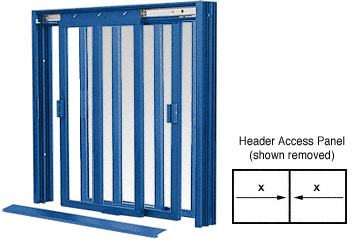 C.R. Laurence CRL DW Series Manual Deluxe Sliding Service Window XX Kynar Painted With Screen | DW4400K