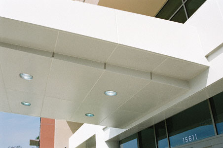 C.R. Laurence CRL Custom Bone White Deluxe  Series Ceiling Panel System | DWC500CBW