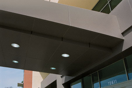 C.R. Laurence CRL Custom Polished Bronze Deluxe  Series Ceiling Panel System | DWC500CPBRZ