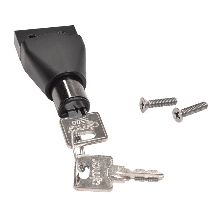 C.R. Laurence CRL Black Keyed Lock Retrofit Kit for OX, XO, OXO, XOX, OXXO Windows | DWKEYL0CK