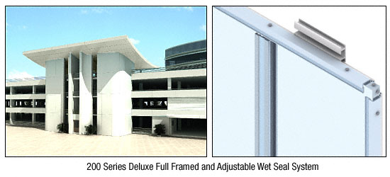 C.R. Laurence CRL Custom Bone White Deluxe Series Wall Panel System | DWS200CBW