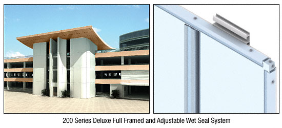 C.R. Laurence CRL Custom Copper Deluxe Series Wall Panel System | DWS200CCP