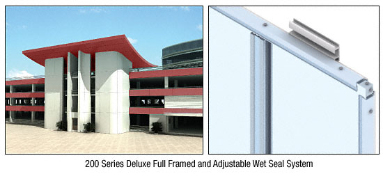 C.R. Laurence CRL Custom Newlar Painted Deluxe Series Wall Panel System | DWS200CNL