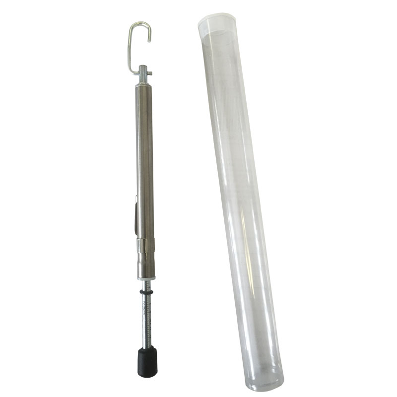 Door Pressure Gauge Push-Pull, 0-35 Lbs with Plastic Protective Tube | DPG35PPT