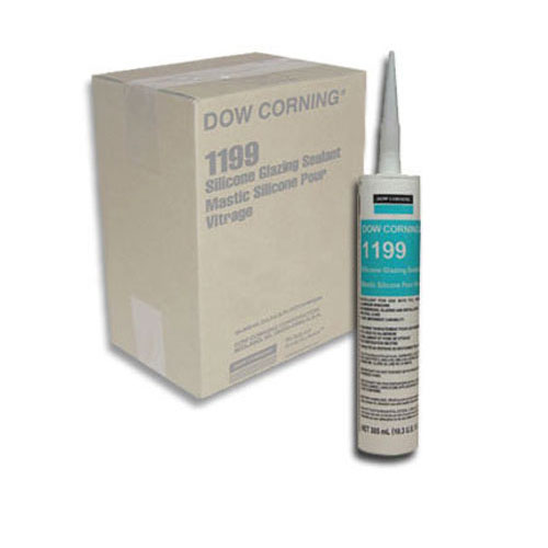 Clear Dow Corning 1199 Silicone Glazing Sealant - 12 Tubes (Case) | 1199CL12