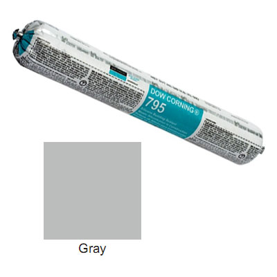 Dow Corning 795 Silicone Building Sealant - Gray | Dow Corning 795 Building Silicone Sealant | 795GRYSG