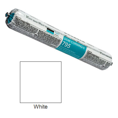 Dow Corning 795 Silicone Building Sealant - White | Dow Corning 795 Building Silicone Sealant | 795WSG