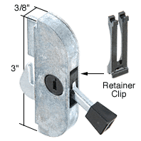 Patio Door Hardware | Patio Door Locks | Mortise Locks  | E2077