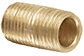 C.R. Laurence CRL Brass Pipe Nipple for Hot Gun | E9133