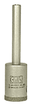 C.R. Laurence CRL 13 mm Standard Plated Diamond Drill | EDD13MM