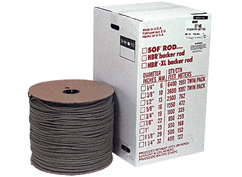 3/8&quot; Closed Cell Backer Rod |  3/8&quot; Closed-Cell Polyethylene Foam Backer Rod
 | EF38H