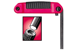 C.R. Laurence CRL Ergo-Fold Small Hex End Inch 9 Key Set | EF912