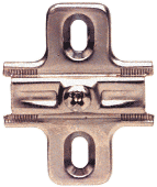 C.R. Laurence CRL European Style Glass Door Hinge Mounting Plate | EH122