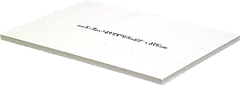 C.R. Laurence CRL 6&quot; x 8-1/2&quot; x 1/4&quot; Sharpening Stone | EMSS2