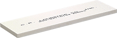 C.R. Laurence CRL 2&quot; x 7&quot; x 1/4&quot; Sharpening Stone | EMSS3