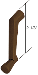 Strybuc Industries CRL Bronze Window Operator Handle; 11/32&quot; Spline Size | EP21996