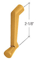 Strybuc Industries CRL Gold Window Operator Handle; 11/32&quot; Spline Size | EP21999