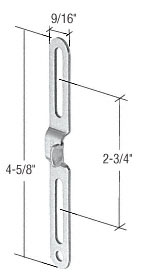 C.R. Laurence CRL Steel Casement Latch Keeper  | EP22826