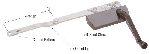 C.R. Laurence CRL Truth Left Hand Bronze Dyad Surface Mount Casemenet Operator - REPLACED BY EP24174  | EP24018