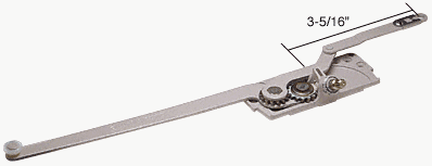 C.R. Laurence CRL Right Hand Dual Arm EntryGard Casement Operator with 10-1/2&quot; and 3-5/16&quot; Arms | EP24033