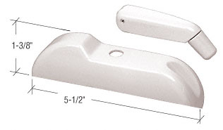 Strybuc Industries CRL White Truth Entrygard Plastic Cover With Folding Handle  | EP24086