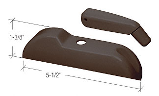 C.R. Laurence CRL Bronze Truth Entrygard Plastic Cover With Folding Handle  | EP24087