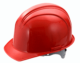 C.R. Laurence CRL Red Hard Hats (Safety Caps)  | ES3412