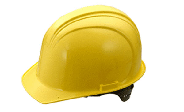 C.R. Laurence CRL Yellow Hard Hats (Safety Caps)  | ES3452