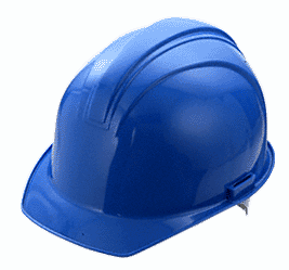 C.R. Laurence CRL Blue Hard Hats (Safety Caps)  | ES3492
