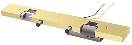 C.R. Laurence CRL Polished Brass Left Hand Combination Strike/Keeper for Panic Handles | ESKLPB