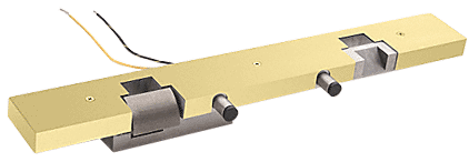 C.R. Laurence CRL Polished Brass Right Hand Combination Strike/Keeper for Panic Handles | ESKRPB