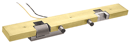 C.R. Laurence CRL Satin Brass Right Hand Combination Strike/Keeper for Panic Handles | ESKRSB
