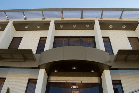 C.R. Laurence CRL Custom Brushed Bronze Standard Series Ceiling Panel System | EWC500CBBRZ