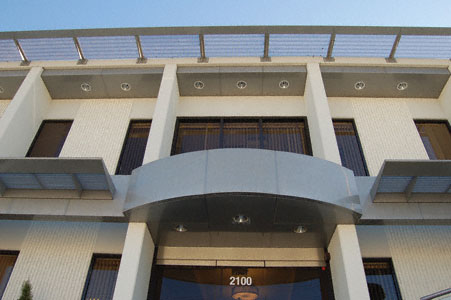 C.R. Laurence CRL Custom Brushed Stainless Standard Series Ceiling Panel System | EWC500CBS