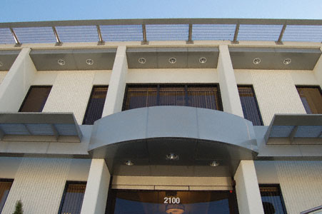 C.R. Laurence CRL Custom Champagne Metallic Standard Series Ceiling Panel System | EWC500CCM