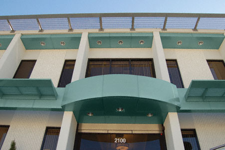 C.R. Laurence CRL Custom Kynar Painted Standard Series Ceiling Panel System | EWC500CKN