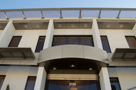 C.R. Laurence CRL Custom Polished Bronze Standard Series Ceiling Panel System | EWC500CPBRZ