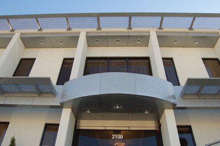 C.R. Laurence CRL Custom Silver Metallic Standard Series Ceiling Panel System | EWC500CSM
