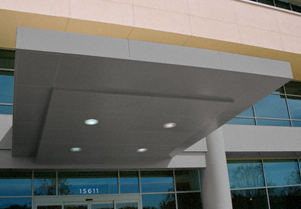 C.R. Laurence CRL Custom Champagne Metallic Standard Series Canopy Panel System | EWCN600CCM