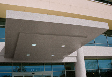 C.R. Laurence CRL Custom Silver Metallic Standard Series Canopy Panel System | EWCN600CSM