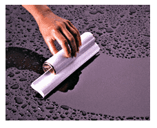 C.R. Laurence Cleret Squeegee - White with Chrome Cap | EWCW1