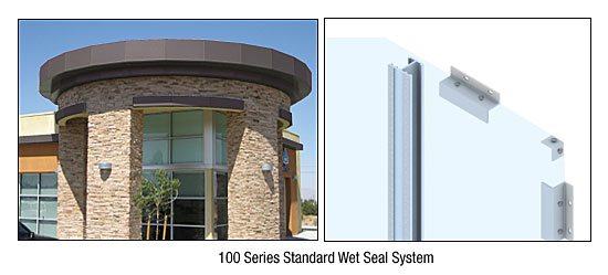C.R. Laurence CRL Custom Oil Rubbed Bronze Standard Series Wall Panel System | EWS100C0RB