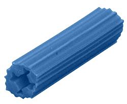 C.R. Laurence CRL 5/16&quot; Hole 1&quot; Length 14 or 1/4&quot; Screw Expanding Plastic Screw Anchors - Package of 100 | EXP2009