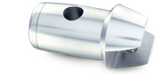TechnologyLK EZ-Wire Single Shelf Grip Assembly with Cap for 3/4&quot; Thick Shelf Material - for 3/8&quot; Rod | GEZA13750R