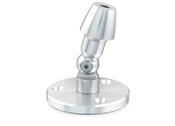 TechnologyLK EZ-Rod Wall Mount &amp; Hinge with Gripper - for 1/4&quot; Diameter EZ-Rod, Upper Mount Application | GEZA21