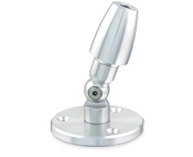 TechnologyLK EZ-Rod Wall Mount &amp; Hinge with Rod Turnbuckle - for 1/4&quot; Diameter EZ-Rod, Lower Mount Application | GEZA22