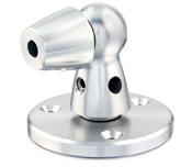 TechnologyLK EZ-Rod Transition Connector and Rod Gripper, With Wall Mount Plate, Top Mount Application - for 1/4&quot; Rod | GEZA35R250
