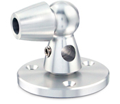 TechnologyLK EZ-Rod Transition Connector and Rod Gripper With Wall Mount Plate, Top Mount Application - for 3/8&quot; Rod | GEZA35R375