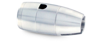 TechnologyLK EZ-Rod &amp; Wire Single Shelf Grip Assembly with Cap For 1/8&quot; Thick Shelf Material - for 1/4&quot; Rod | GEZA9125
